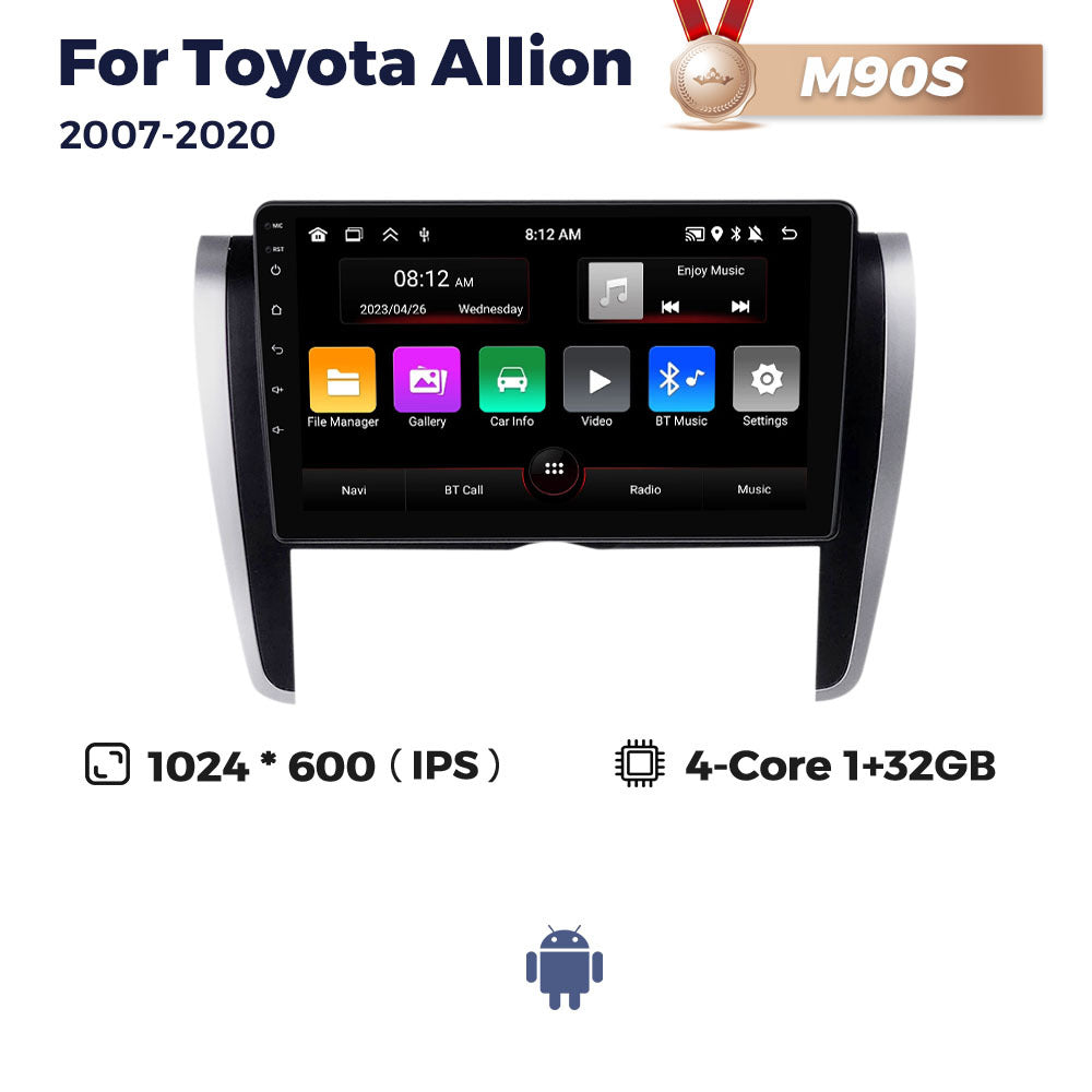 Suitable for toyota allion premio 260 2007-2020 toyota asia dragon car navigator