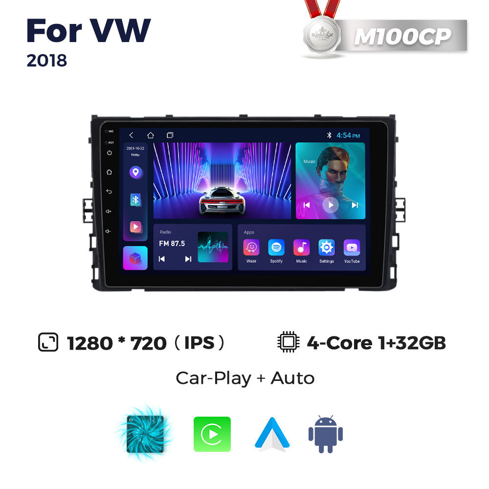 Suitable for new volkswagen universal vw 2018 polo golf 9inch android large screen car smart navigation system
