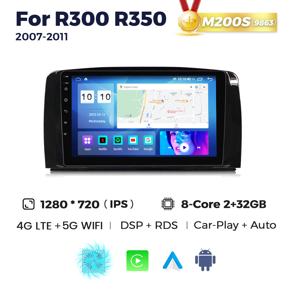 For mercedes benz r-class w251 r300 car large screen smart android navigator