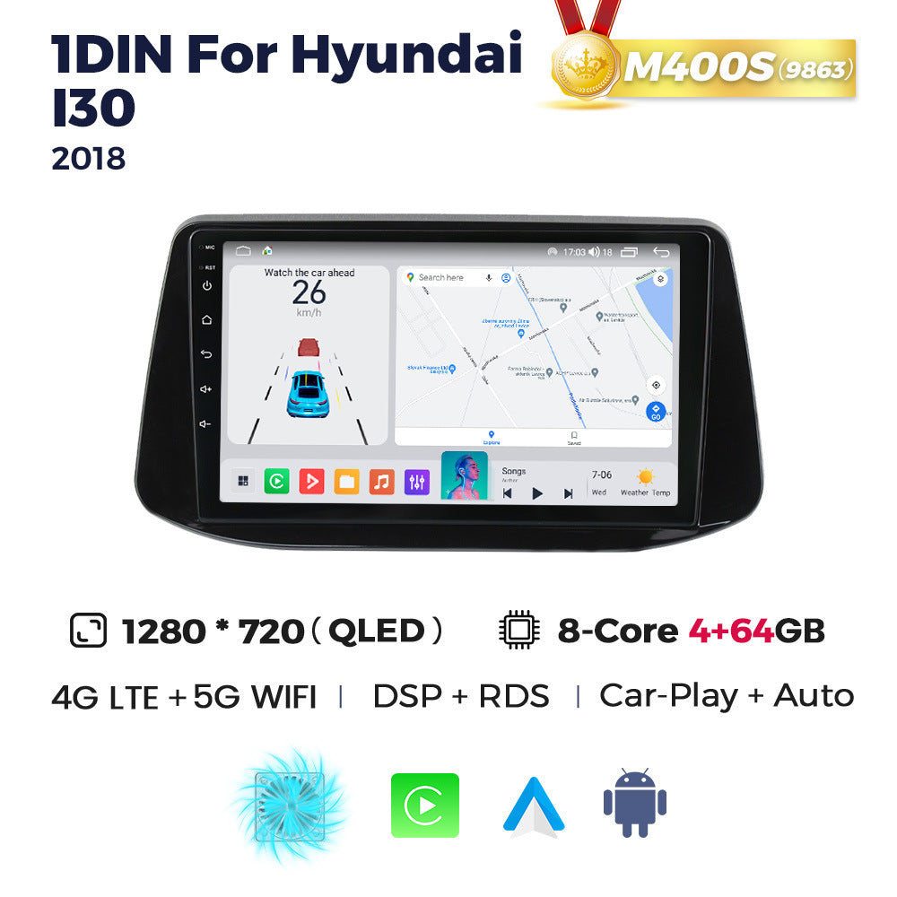 Suitable for 1din_hyundai i30 2018 hyundai i30 car smart central control android navigator motherboard