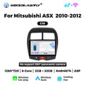 Compatible with Mitsubishi ASX 2010-2012 Android large screen, central control in-car navigation, radio screen, CarPlay