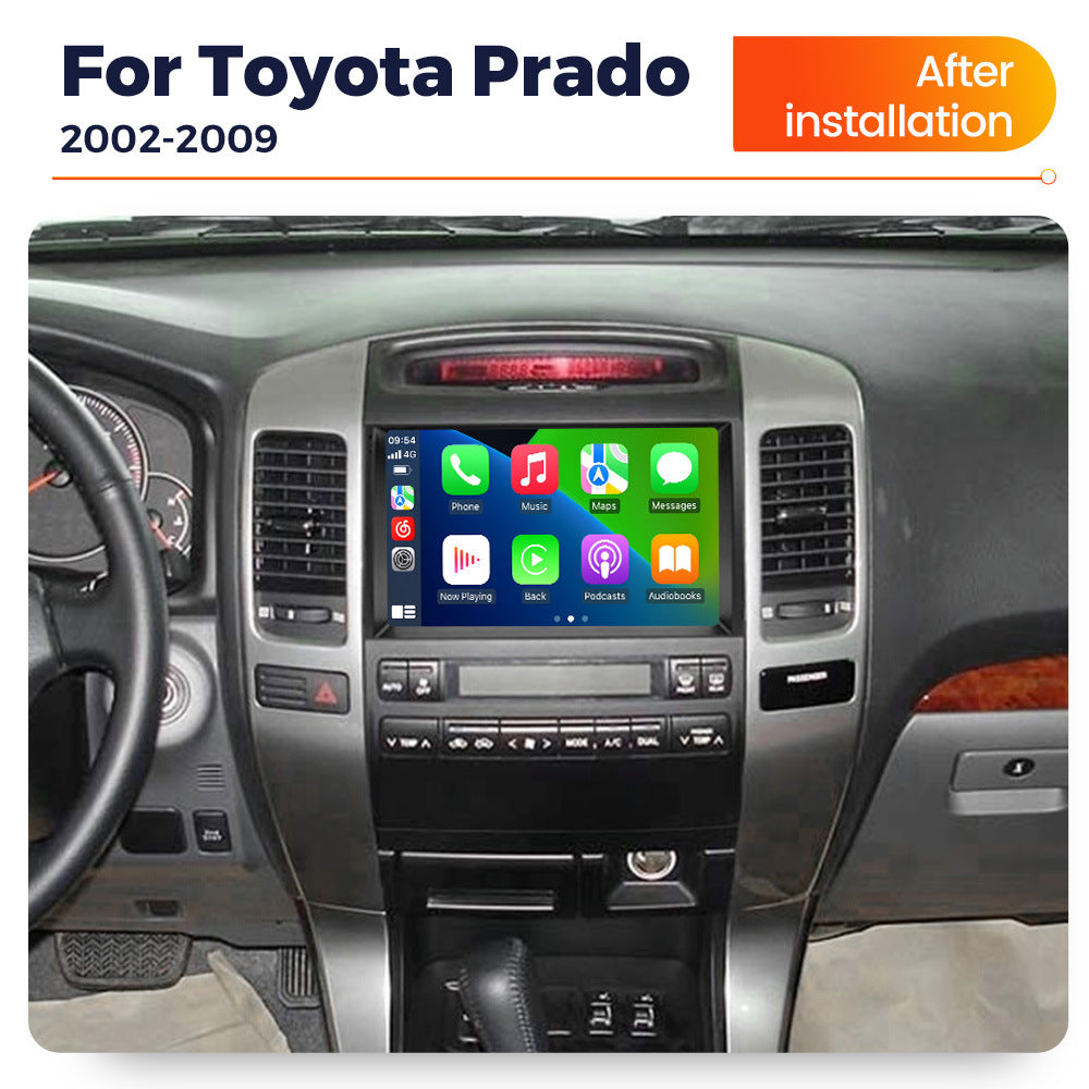 Suitable for toyota prado 2002-2009 toyota overbearing cruiser car large screen android navigator