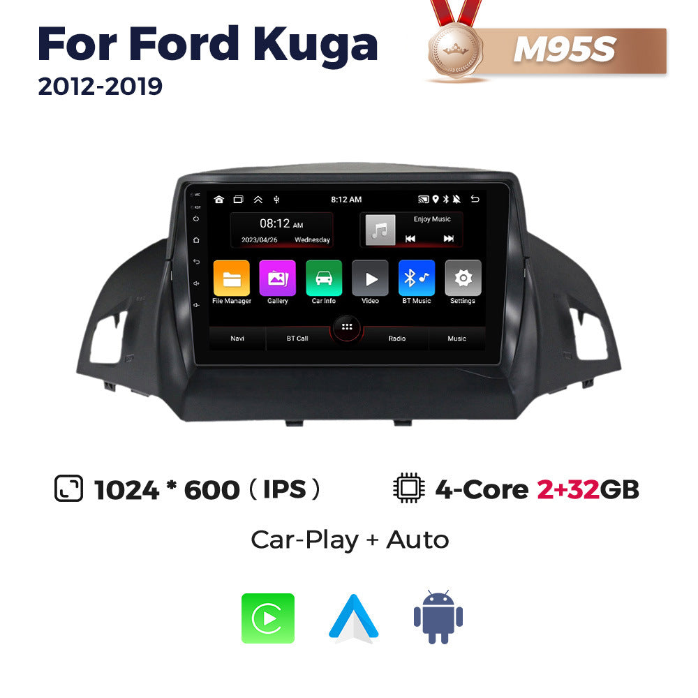 Suitable for ford kuga 2012-2019 ford escape car central control android navigation wireless carplay