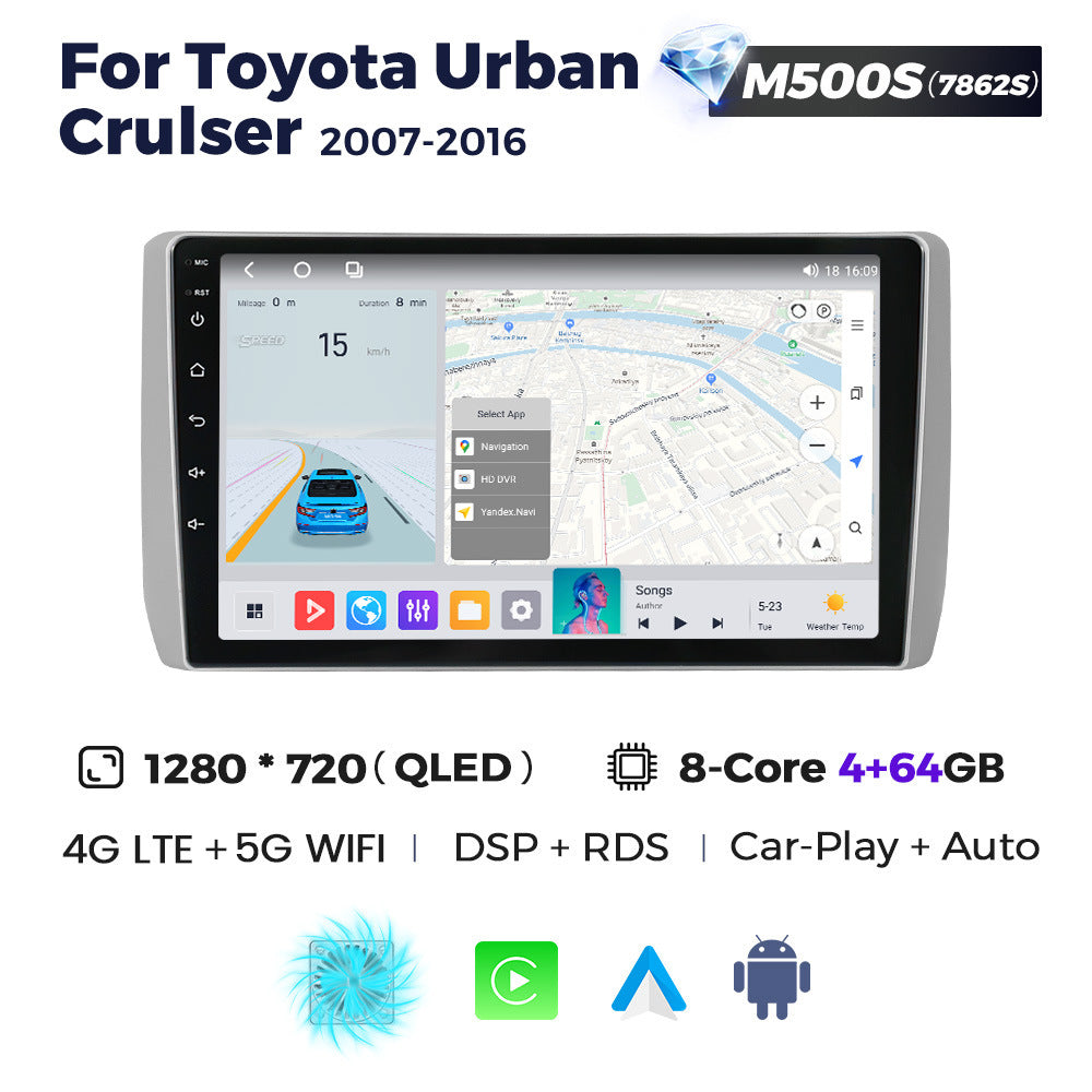 Suitable for toyota urban cruiser 2007-2016 toyota suv android car smart navigation