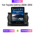 Cross-border wholesale ty estima previa tarago stone monument machine vehicle vertical screen android navigation player