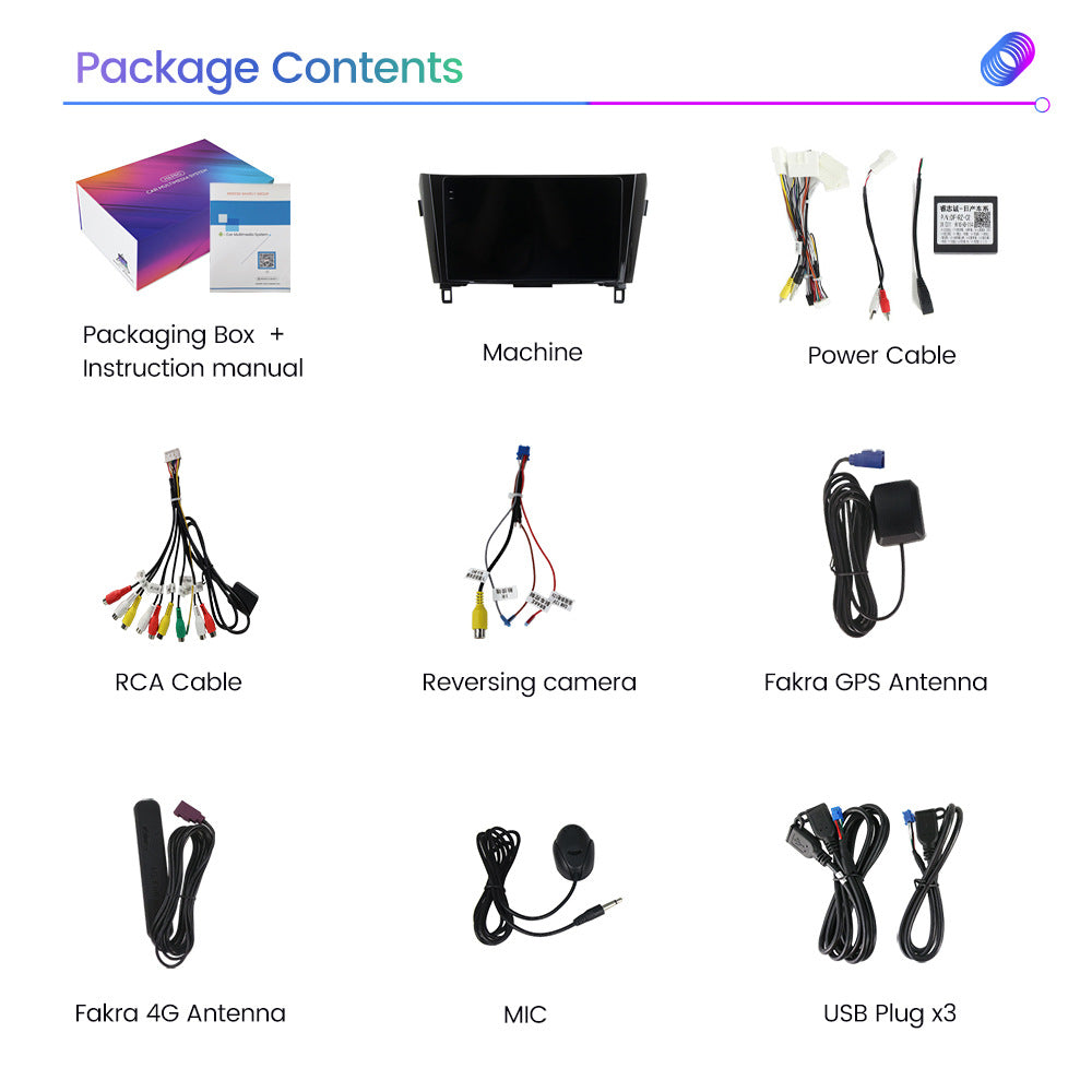 Suitable for Nissan Qijun X-trail 13-17 modified Android large-screen central control car machine navigation M6Pro