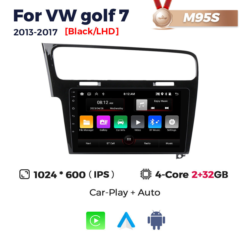 Suitable for left and right peptides vw golf 7 2013-2017 volkswagen golf seven car android large screen navigation