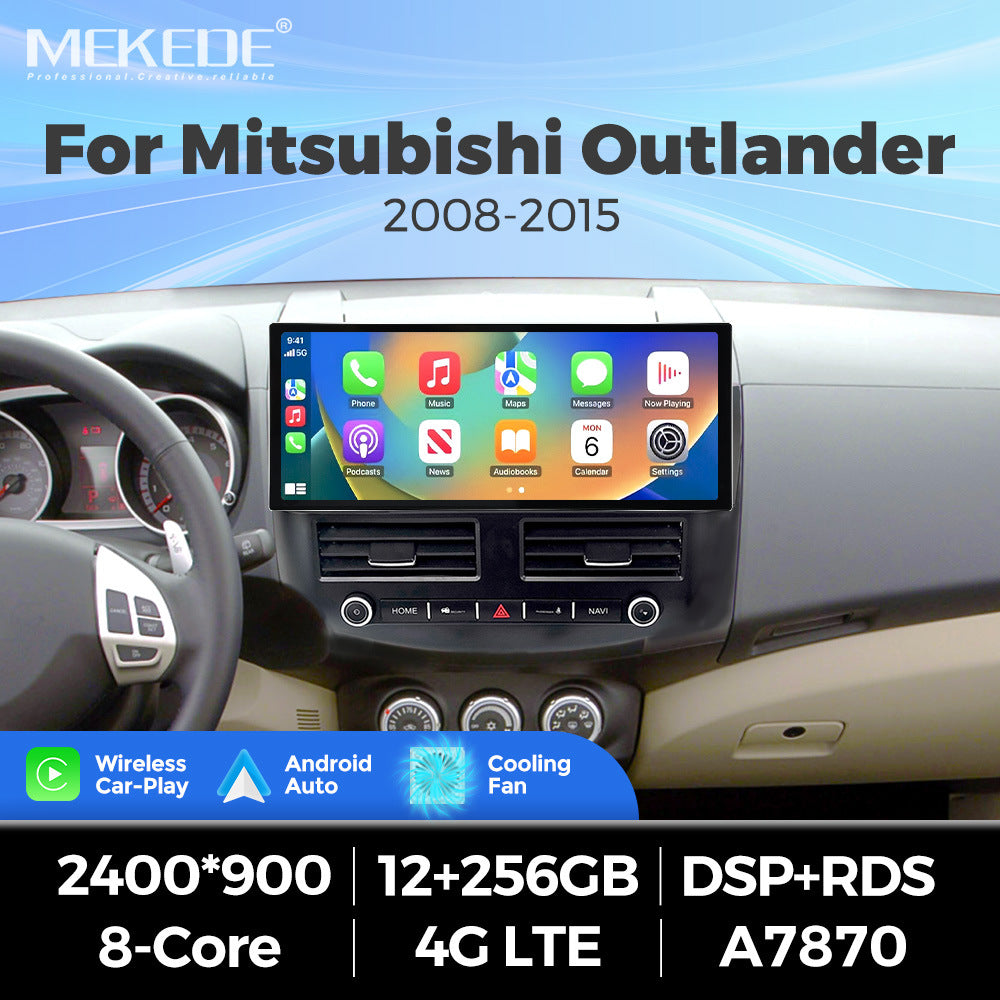 Suitable for mitsubishi outlander 2008-2012 mitsubishi outlander 12.3inch android car