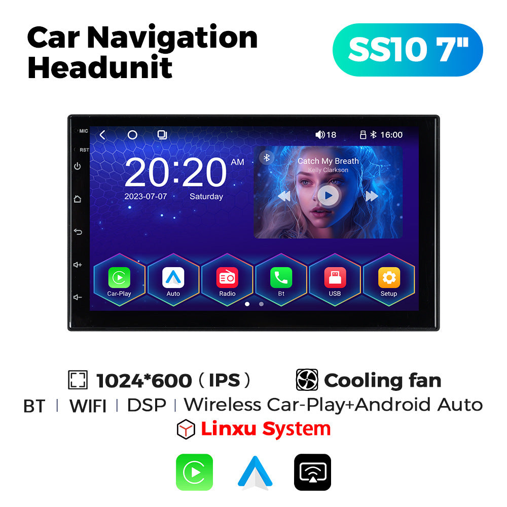 Mekede factory wholesale SS10 Linux stable universal car navigation host QLED screen