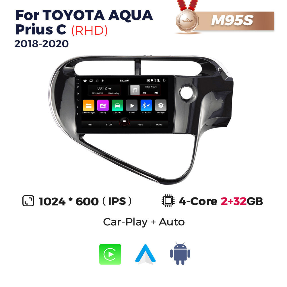 Suitable for toyota aqua prius c 2018-2020 toyota prius car android navigator