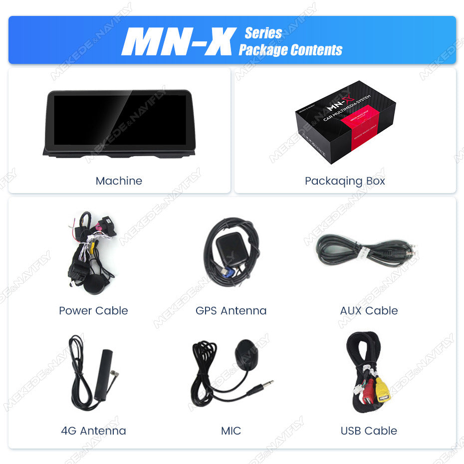 12.3 inch Suitable for BMW 5 Series F10 Android central control large screen GPS navigation all-in-one machine Bluetooth Carplay
