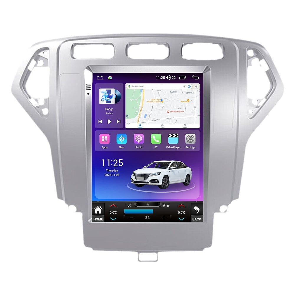 Suitable for 2007-2010 ford mondeo vertical screen android navigation, reversing camera car navigation system / long version