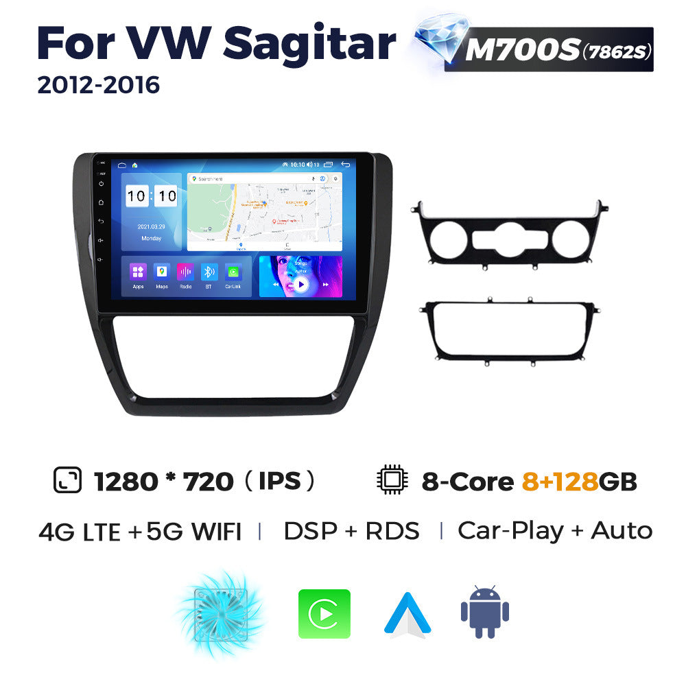 Suitable for vw sagitar 2012-2016 volkswagen sagitar car large screen android navigation carplay