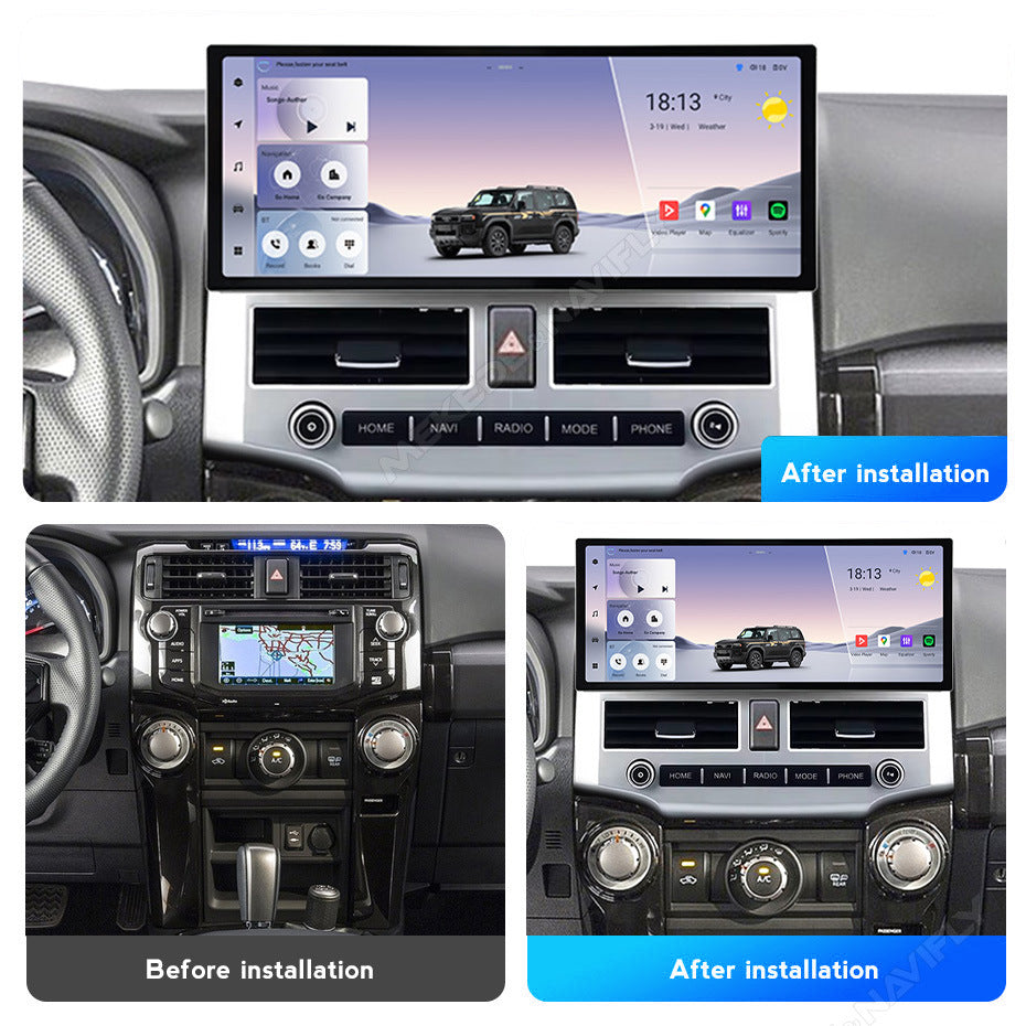 Suitable for toyota 4runner 2007-2021 toyota super 12.3" large screen android navigator