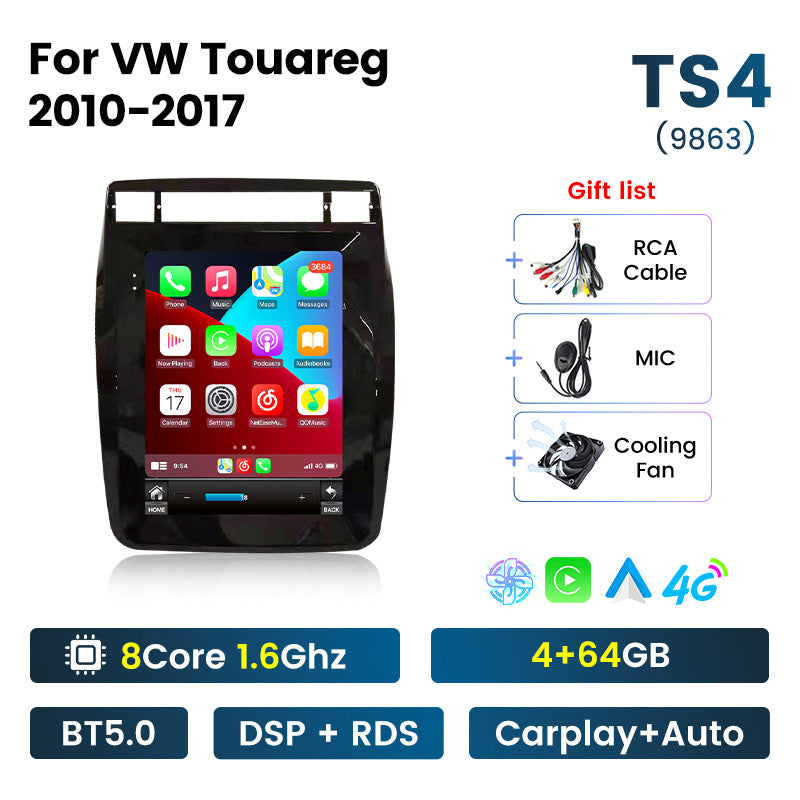 Suitable for vw touareg 2010-2017 volkswagen touareg 9.7inch vertical screen android smart car navigation