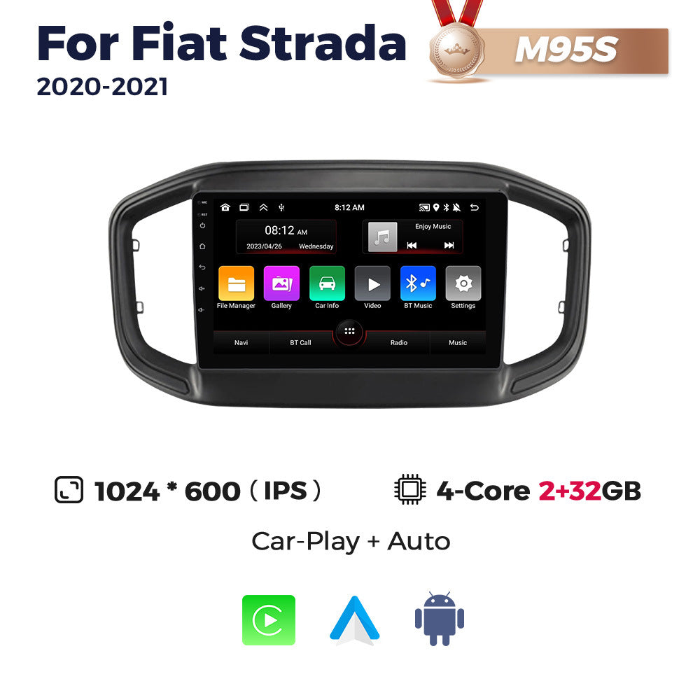 Suitable for fiat strada 2020-2021 fiat strada car android smart large screen navigation