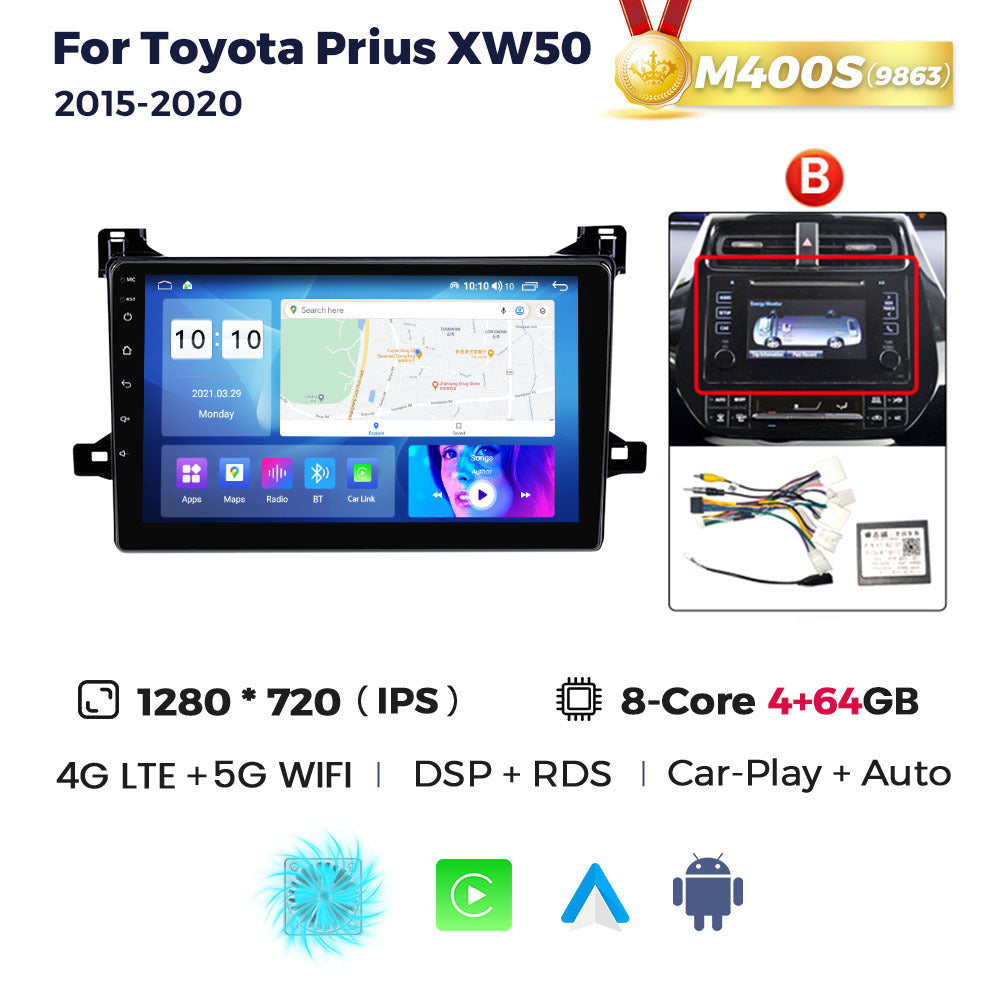 Suitable for toyota prius xw50 2015-2020 toyota prius car android smart navigation
