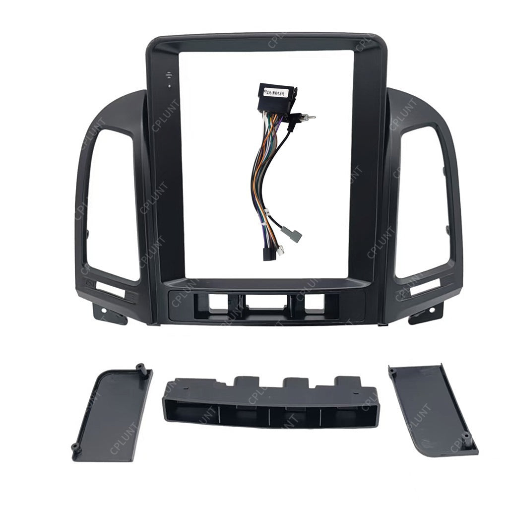 Suitable for 06-12 hyundai santafe santa fe android large screen navigation restoration surface frame cover frame wire
