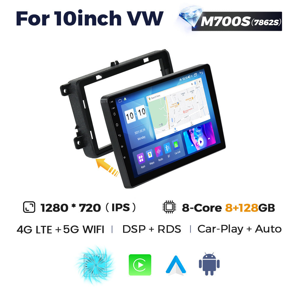 Compatible with Volkswagen VW Tiguan Passat Polo Golf Android large screen central navigation CarPlay
