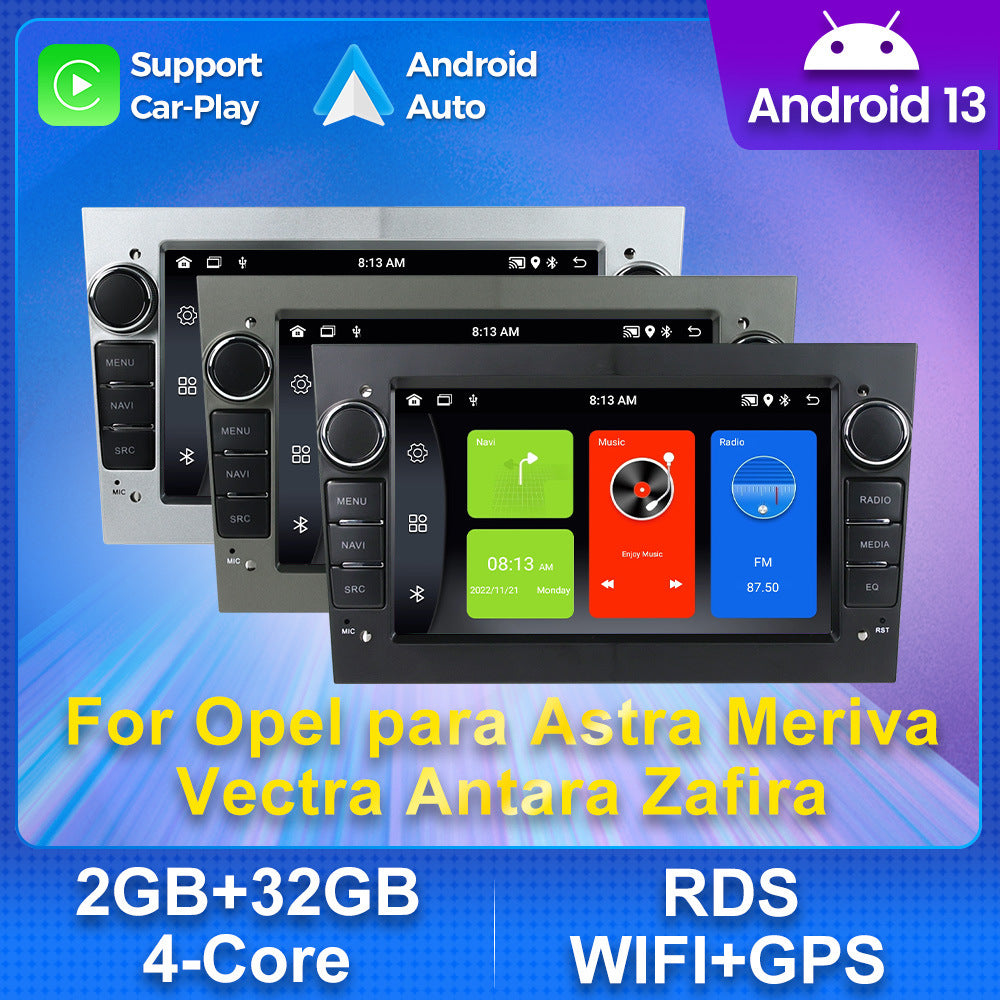 Cross-border special 7-inch Opel Android large-screen GPS car navigator reversing image all-in-one machine overseas version