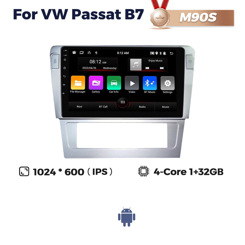 Applicable to Volkswagen VW Passat B7 2011-2015 Android large screen central control navigation Bluetooth Carplay