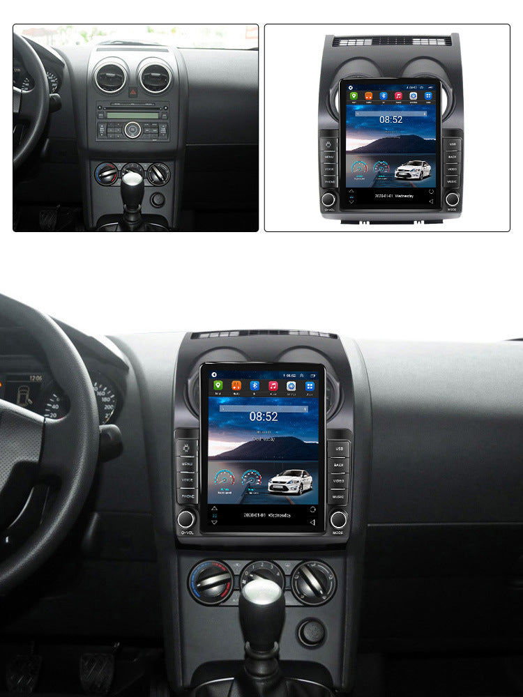 Suitable for 2006-2013 nissan qashqai (territory) tk vertical screen car android navigation system with wireless carplay head unit