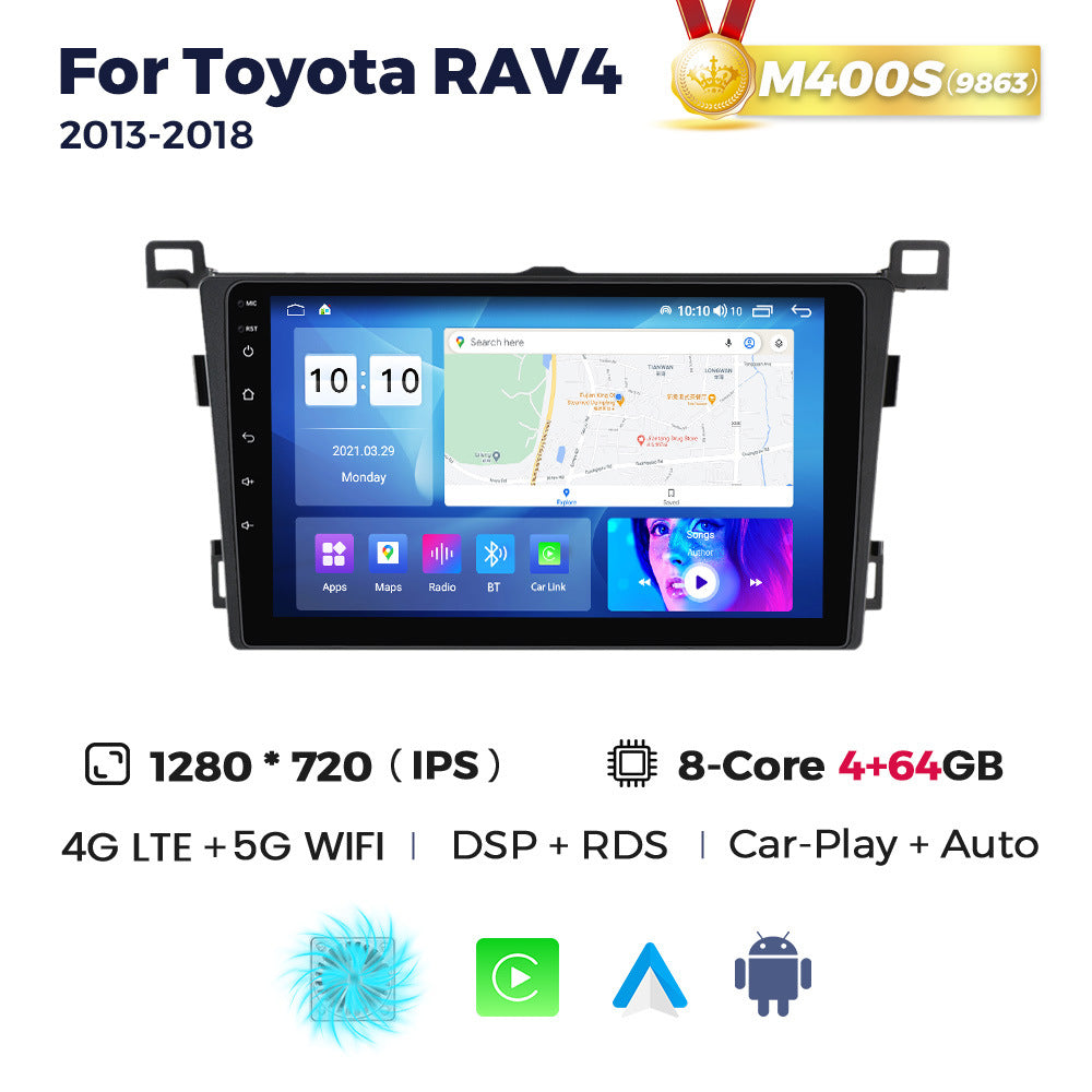 Applicable to Toyota Rav4 2013-2018 Android large screen central control navigation Bluetooth Carplay
