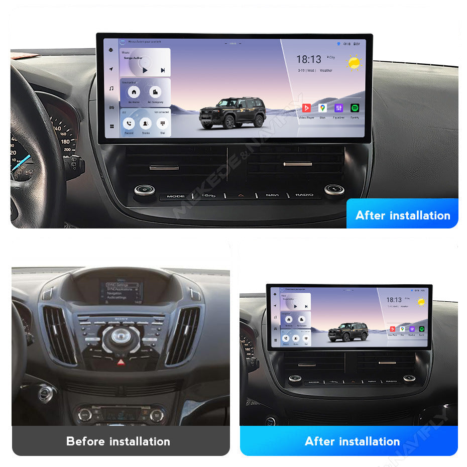 Suitable for ford kuga c-max escape 2013-2018 android vertical screen navigator