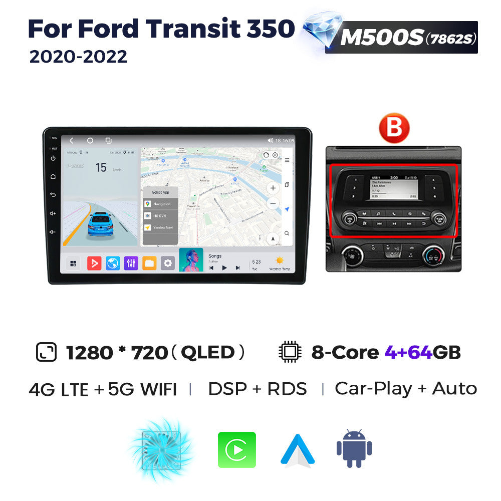 Suitable for ford transit custom 2002-2021 ford transit car android smart navigation