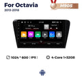 Suitable for 15-22 skoda octavia large screen android car central control gps navigation