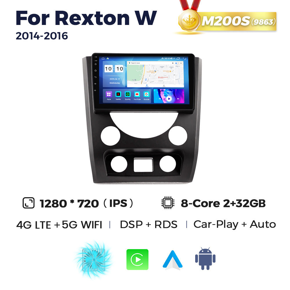 Suitable for ssangyong rexton w 2014-2016 ssangyong rexton android car central control navigation