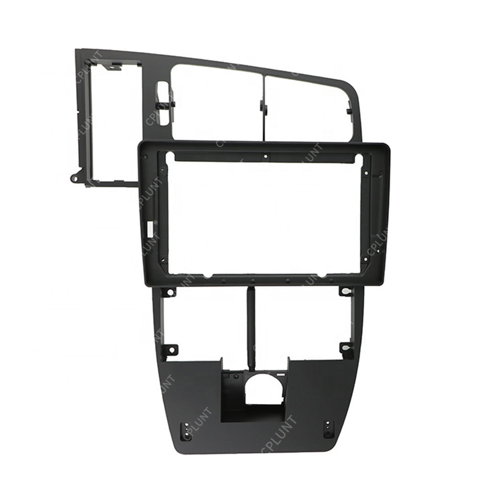 Versatile frame bracket compatible with vw jetta car dvd navigation faceplate radio modification panel