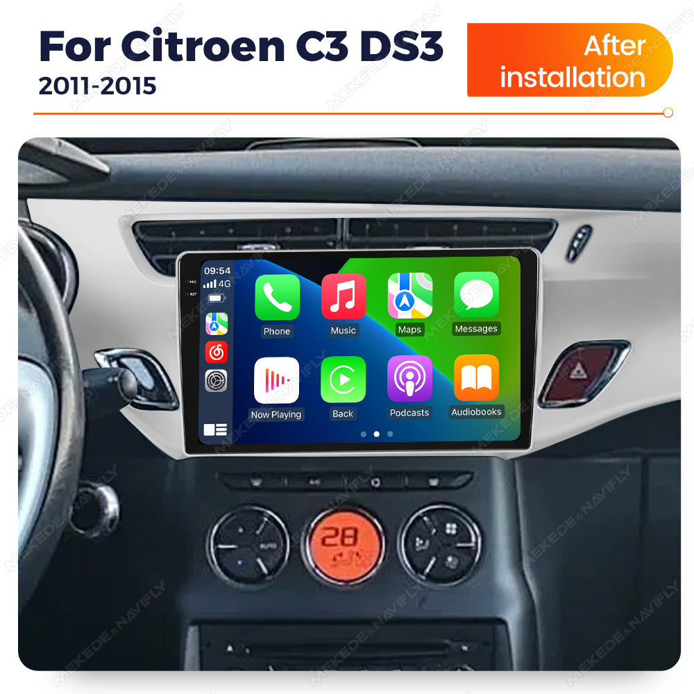 Suitable for citroen ds3 c3 2011-2015 citroen ds3 central control smart car android navigation