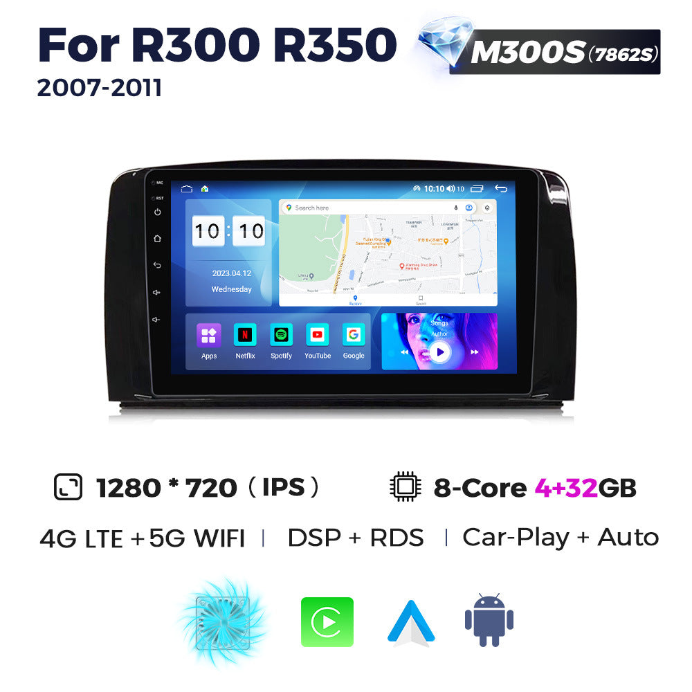 For mercedes benz r-class w251 r300 car large screen smart android navigator
