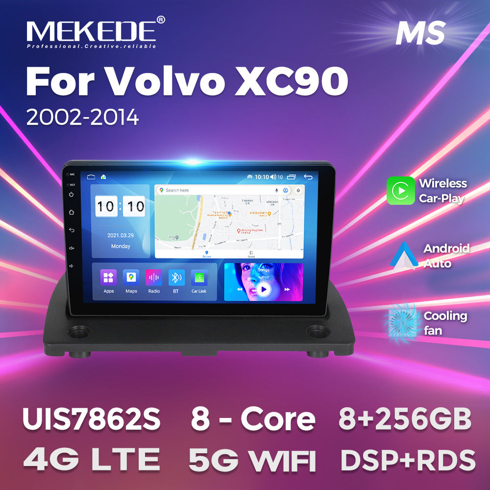 Suitable for volvo 02-14 volvo xc90 android large screen car navigation carplay cross-border supply