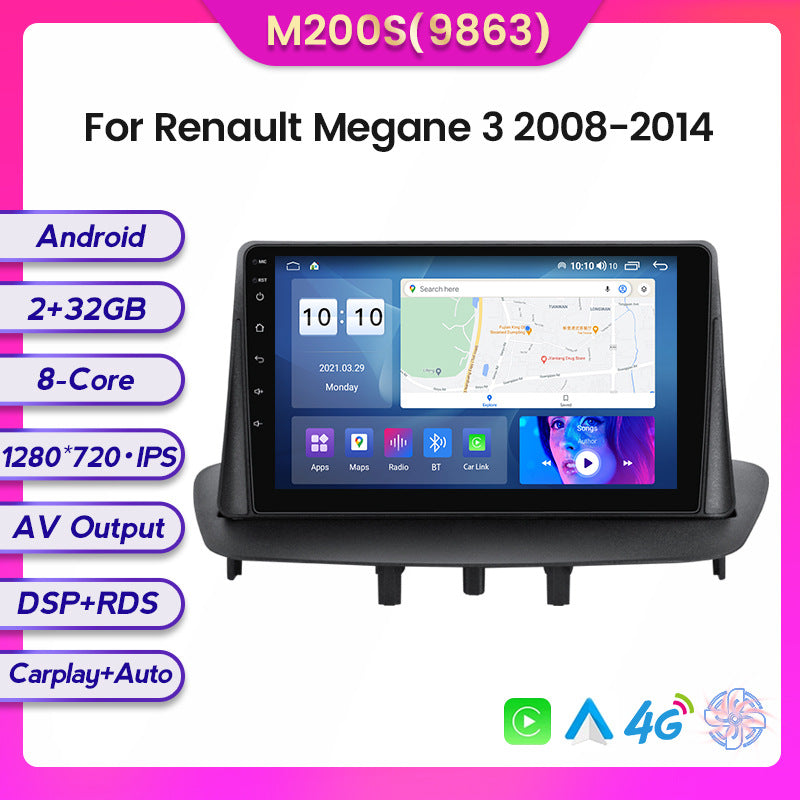 Suitable for renault megane 3 08-14 car android central control navigation wholesale