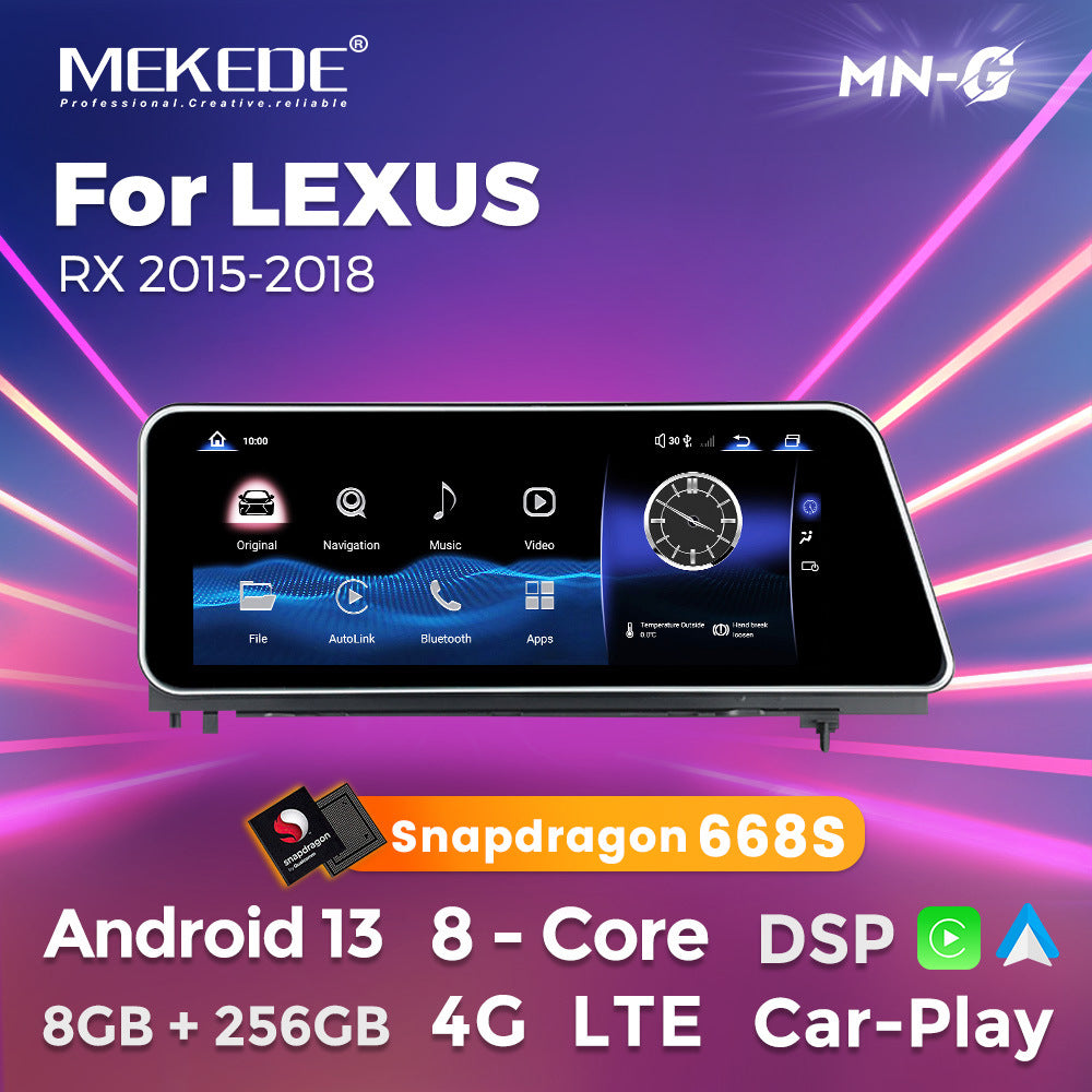 Suitable for lexus rx 2015-2018 lexus rx new arrival original car upgraded large screen android navigator