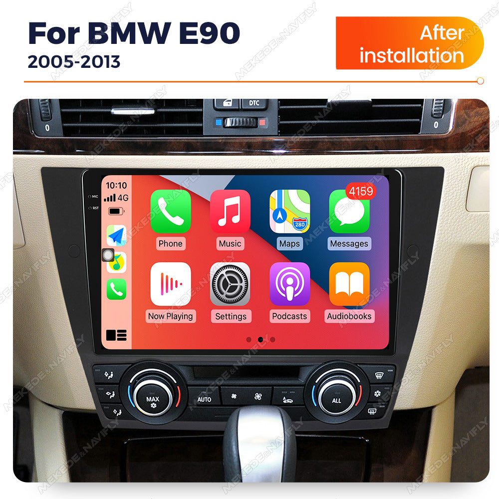 Applicable to BMW E90 2005-2013 Android large screen central control car navigation radio screen carplay