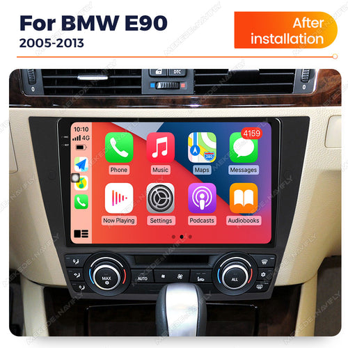 Applicable to BMW E90 2005-2013 Android large screen central control car navigation radio screen carplay