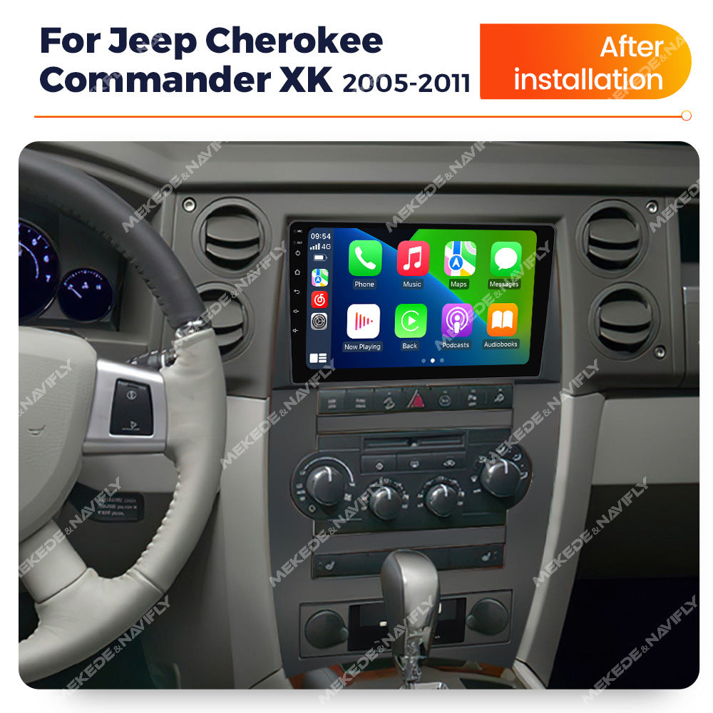 Applicable to Jeep Cherokee Commander XK 05-11 Android large screen central control navigation