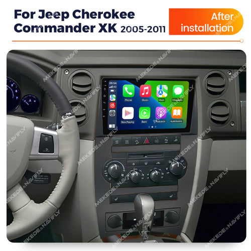 Applicable to Jeep Cherokee Commander XK 05-11 Android large screen central control navigation