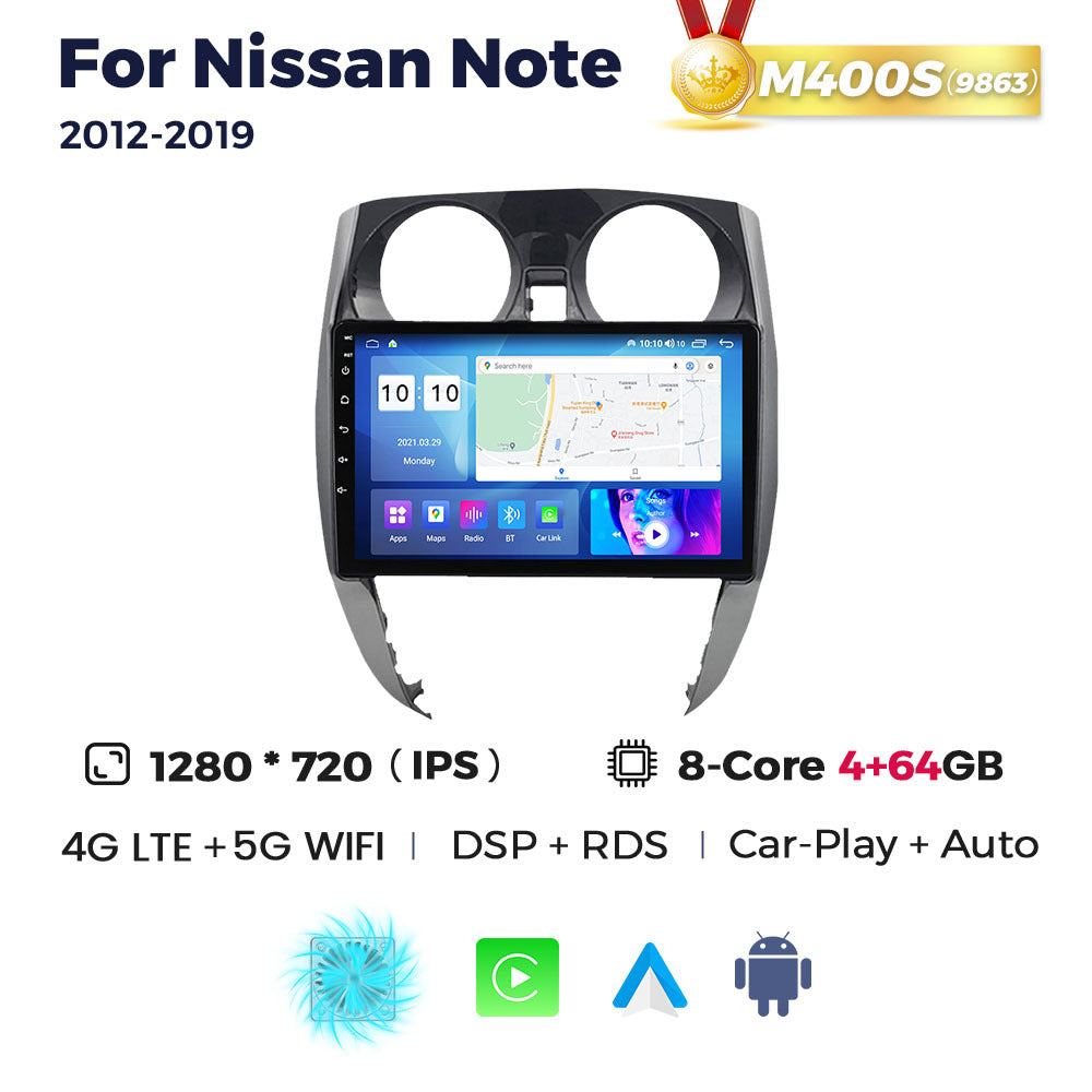 Suitable for nissan note 2012-2019 nissan sunny car android smart navigator carplay