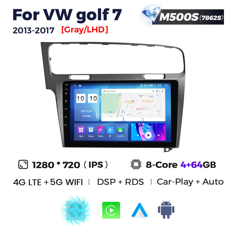 Suitable for left and right peptides vw golf 7 2013-2017 volkswagen golf seven car android large screen navigation