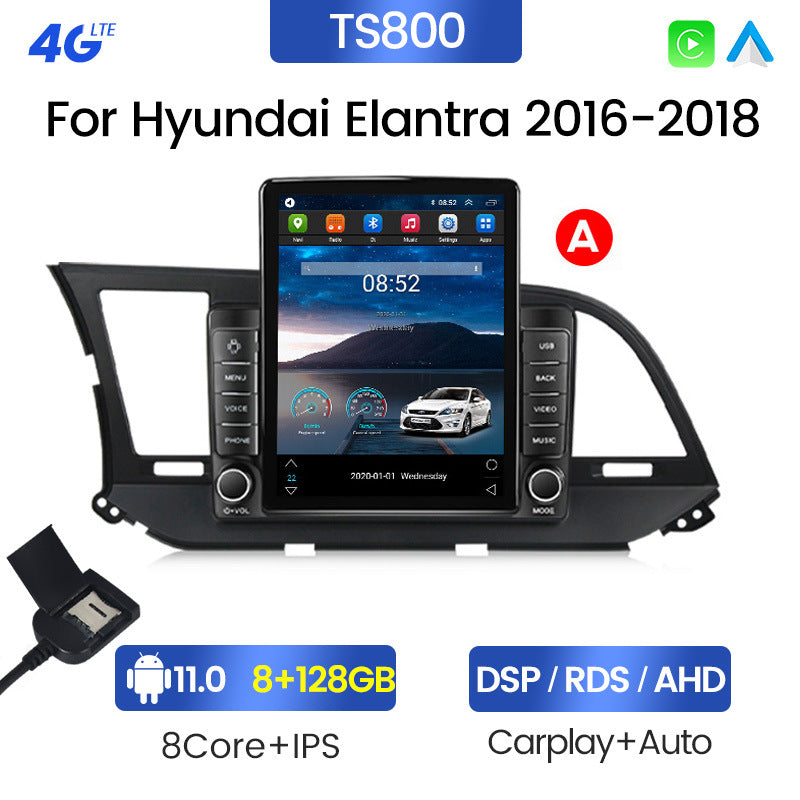 Suitable for hyundai elantra 2016-2020 stone monument machine android navigator
