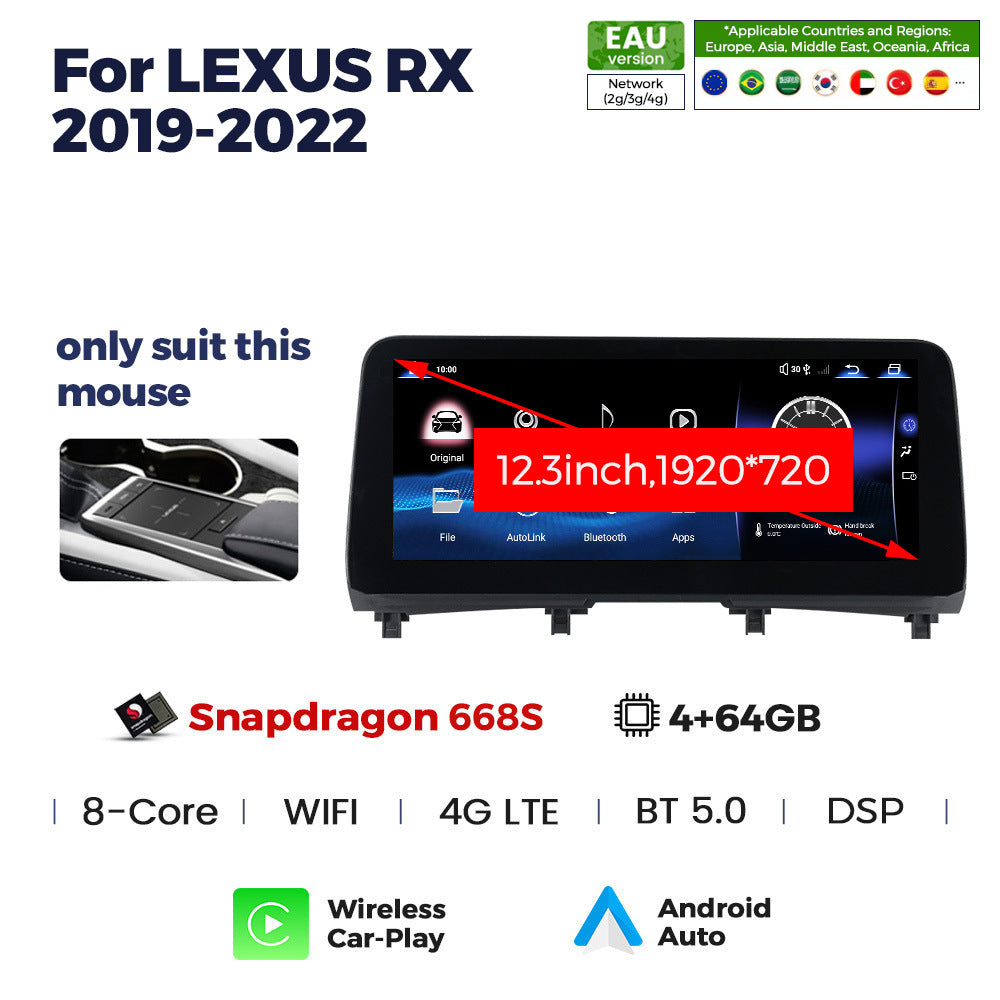 Suitable for lexus rx 2019-2022 lexus rx new arrival original car upgraded large screen android navigator