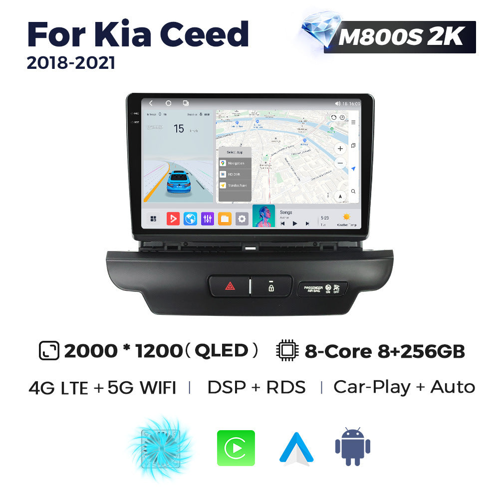 Suitable for kia ceed 2018-2021 kia proceed restoration smart android large screen car navigation
