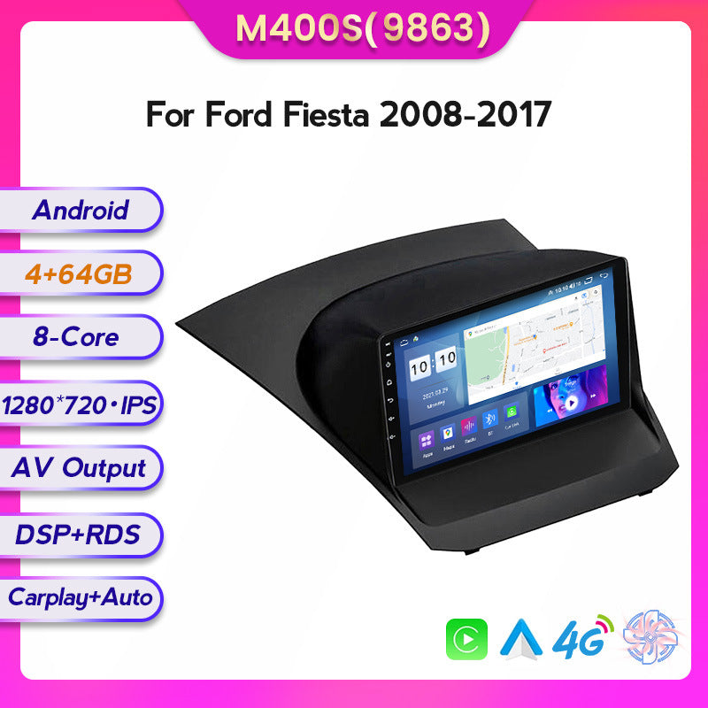 Suitable for Ford Fiesta Fiesta 08-17 Android large screen central control car navigation screen 8 + 128
