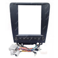 Center console navigation bezel - universal fit for ford mustang - audio upgrade panel kit