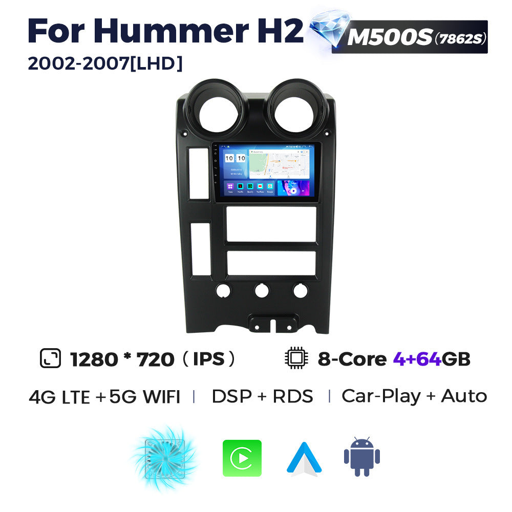 Suitable for hummer h2 2002-2007 hummer h2 smart android large screen car navigation
