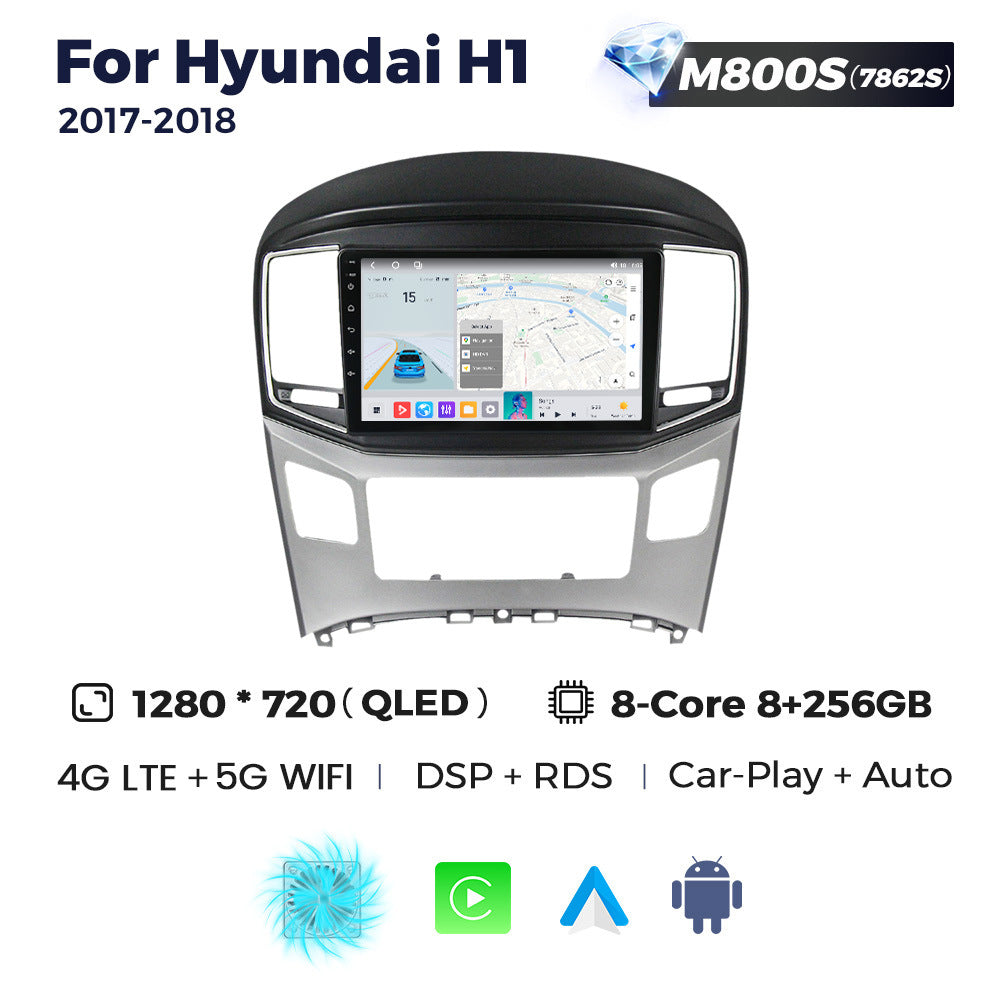 Suitable for hyundai h1 2017-2018 hyundai h1 automatic air conditioning car central control android navigator